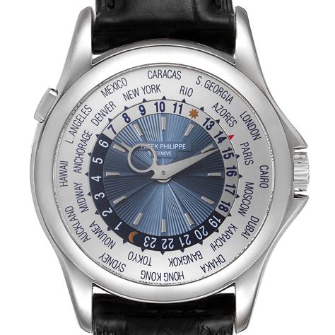 patek philippe world timer price|patek philippe platinum world time.